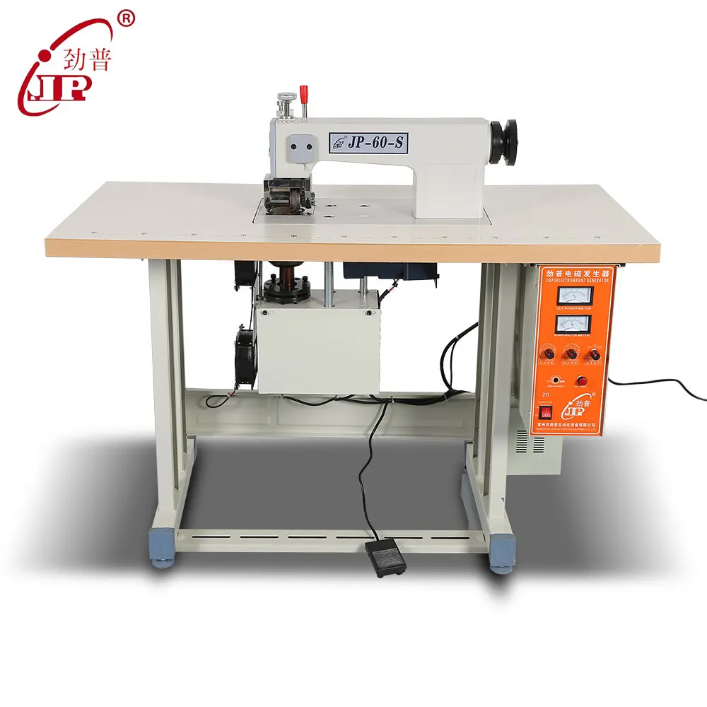 JP-60-S Surgical Gown Bra Cup Disposable Mask Embroidery Lace Making Fabric Small Ultrasonic Sewing Machine
