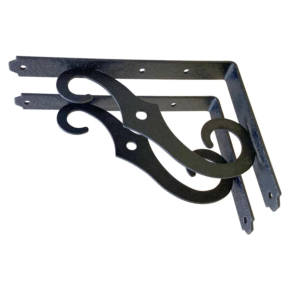 Furniture hardware top metal floating wall shelf brackets