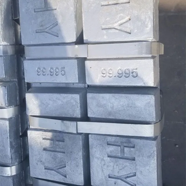 Оптовая продажа, Цинковый металлический слиток высокой чистоты, 99.995% цинковый слиток для оцинковки по низкой цене