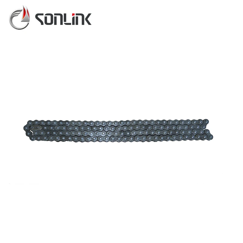Motor Cycle Steel Roller Chain Accessories High Wear Resistance