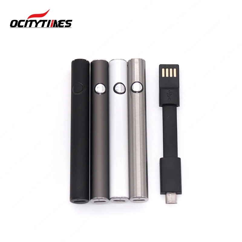 Лучший Перезаряжаемый USB-аккумулятор 510 мАч CBD с регулируемым напряжением предварительного нагрева резьбой