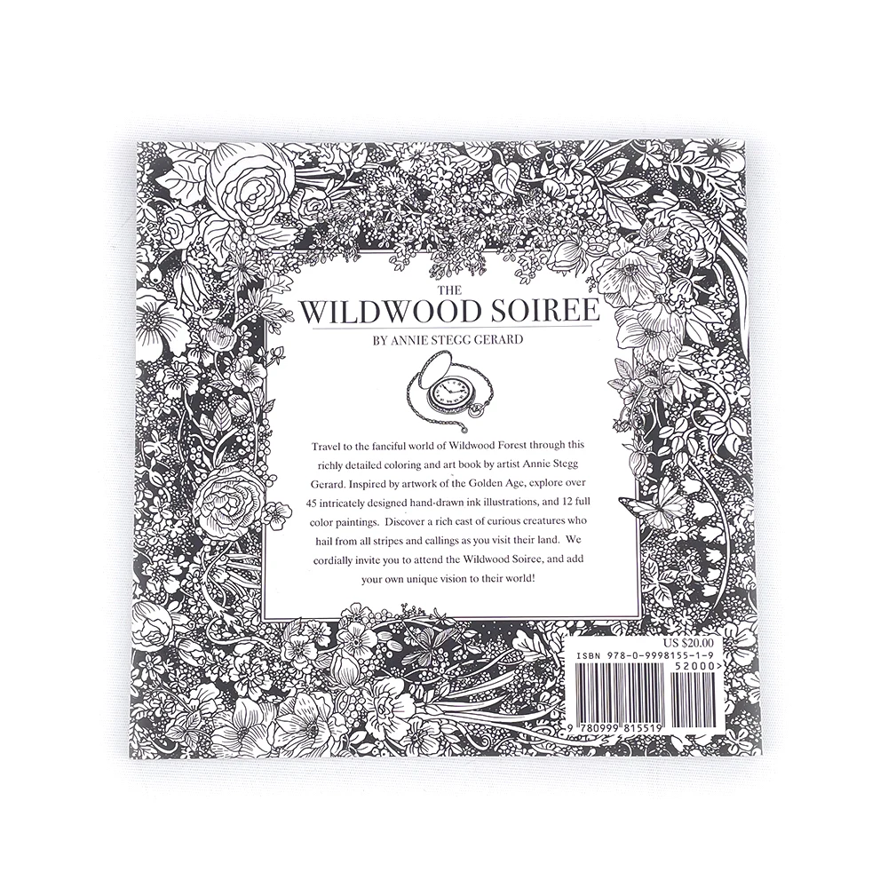 Children Coloring Book Printing Custom Kids Cartoon Drawing Book For Children Printing