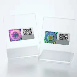 New Arrival High Quality Ant-counterfeit Security 3D Hologram Sticker Holographic Label Customized Logo Printing