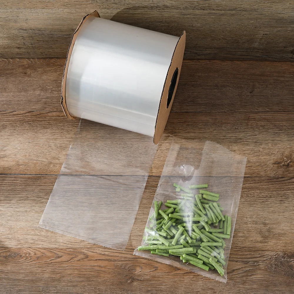 7 x10' Printing Pre-opened Packing Plastic Auto Bags On Roll Making For Bagging Auto Filler Customized