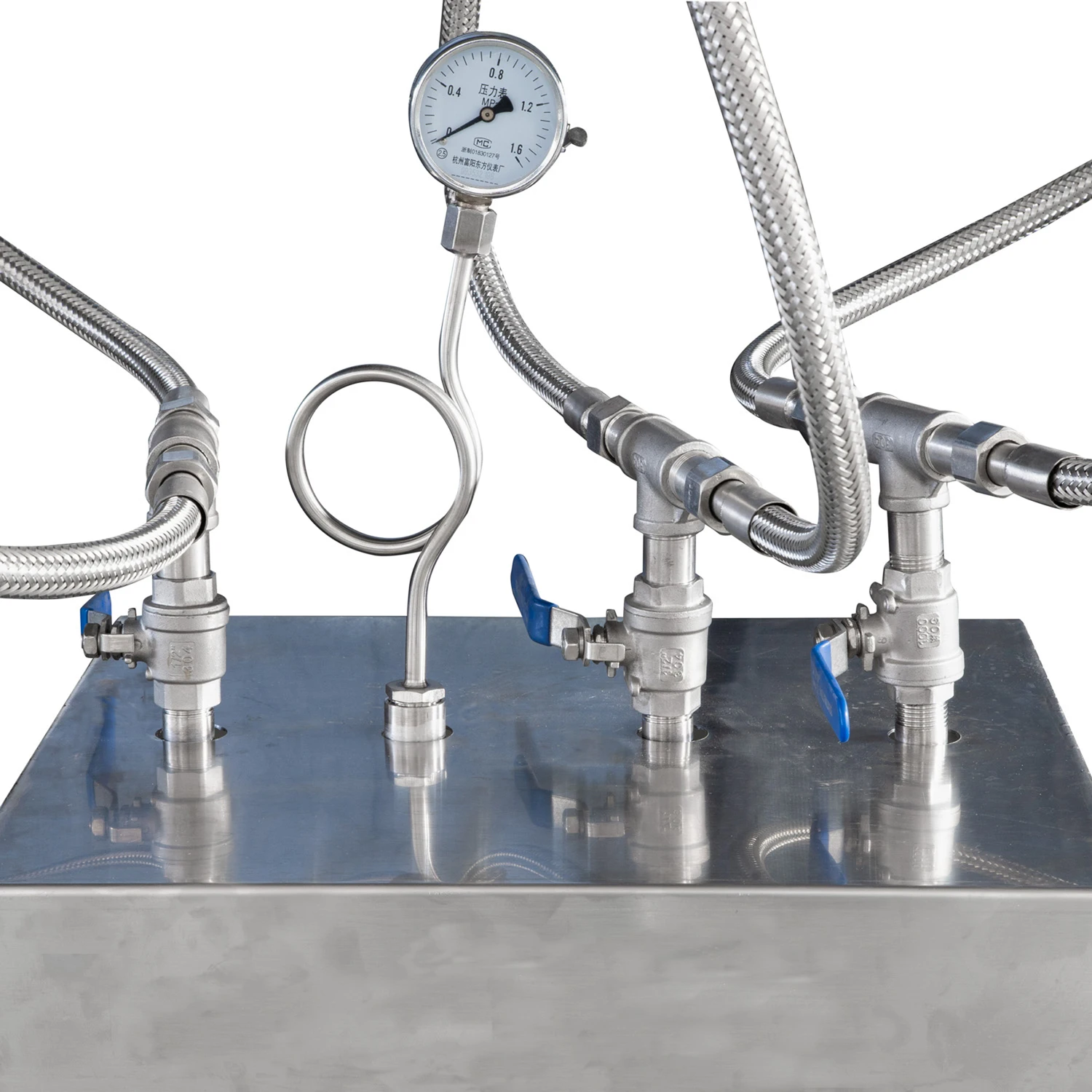 Автоматическая машина для нанесения этикеток на шею бутылки объемом 5 галлонов с паровым туннелем