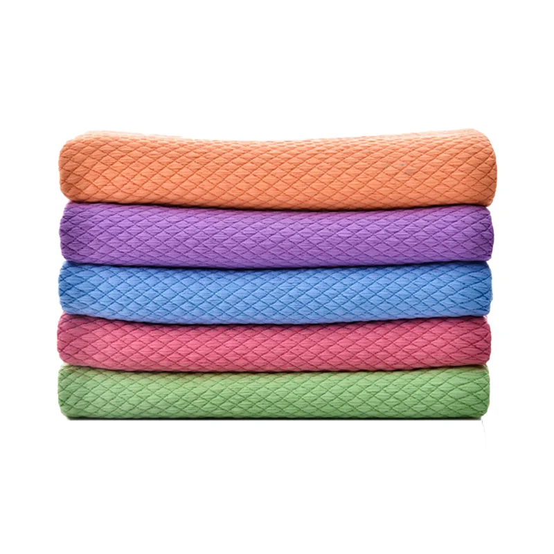 Premium Quality Fishscale Cloth Lint Free Diamond Cleaning Cloth Microfiber Multipurpose For Household