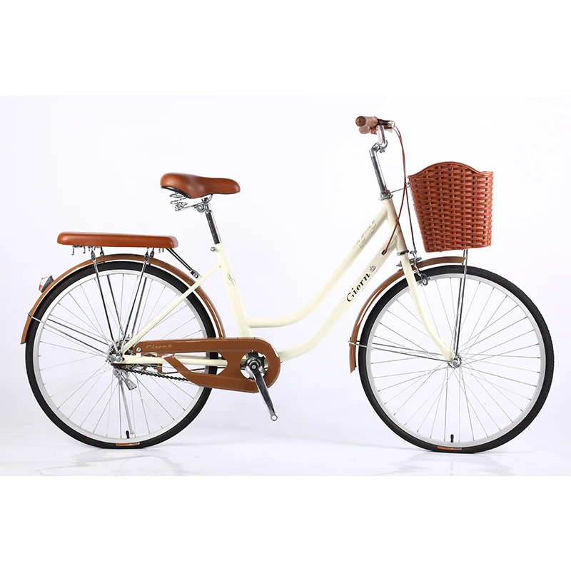 ladies 24 26 inch retro bicycle female women City bicycle bike bicycle with for women