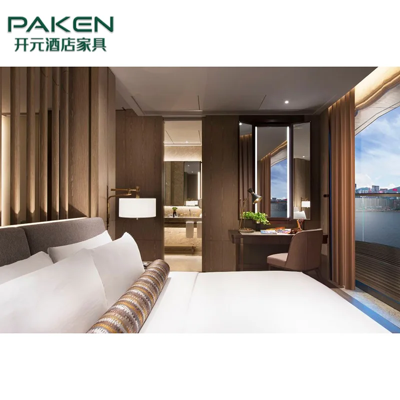 High End Hotel Apartment Bedroom Furniture Luxury Hotel Room Bed Furniture Set