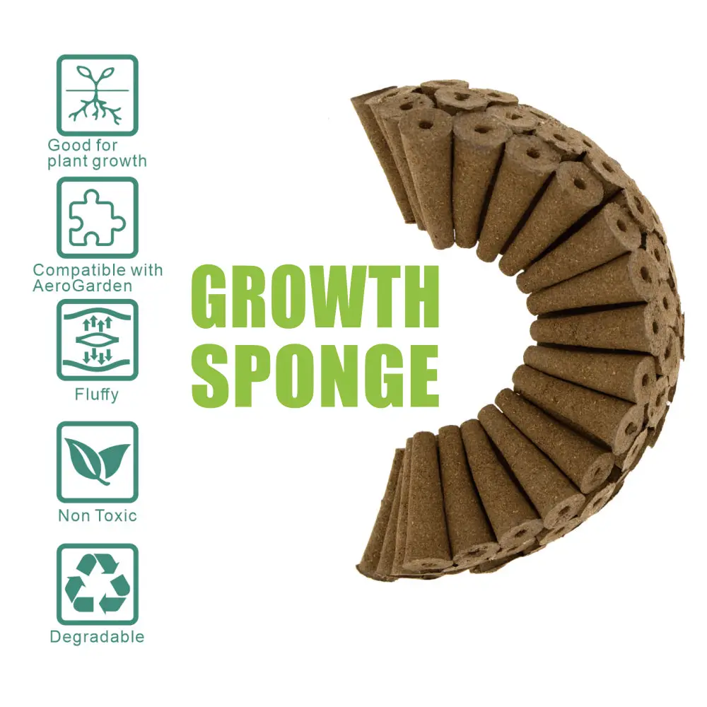 Customized Size Soilless Culture Plant Pot Grow Sponges Hydroponics Seed Grow Coco Peat Brick Block Planting Seed Sponge
