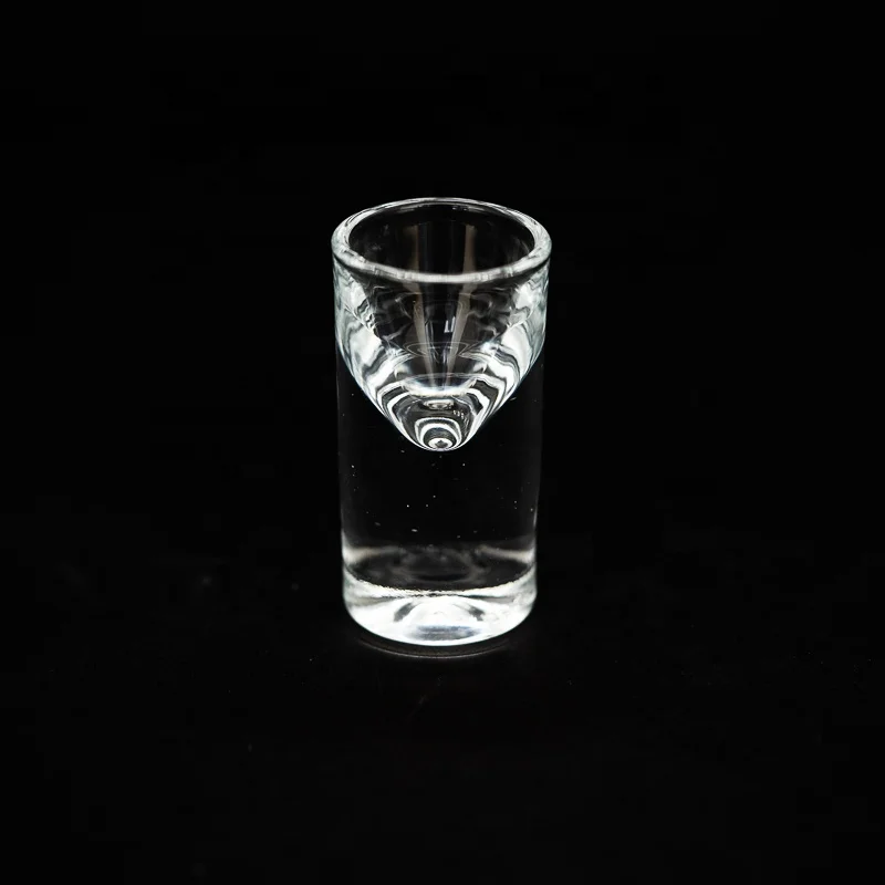 Wholesale fancy glassware grappa shot glasses mini dessert after dinner bomb shot glass set of 12
