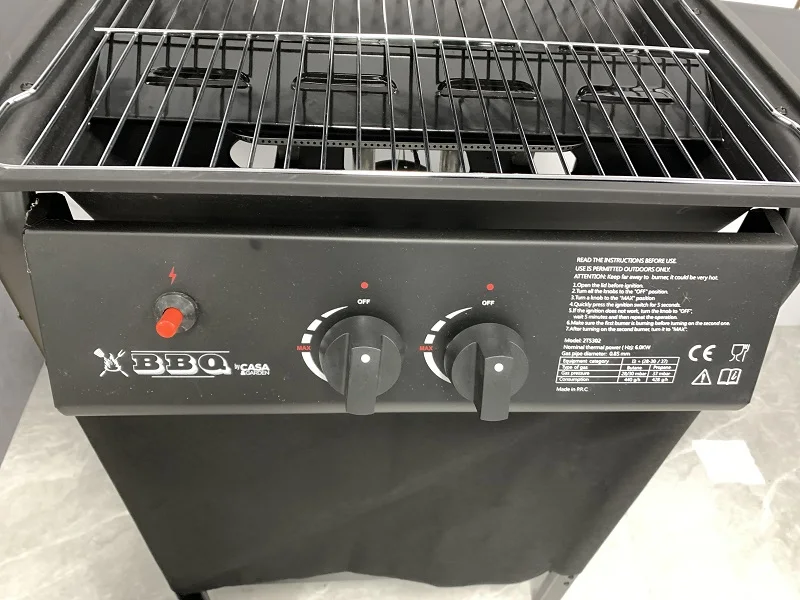 Professional Factory Durable Good Quality Grill Barbecu Gas Garden Barbecue Smokers With Side Burners