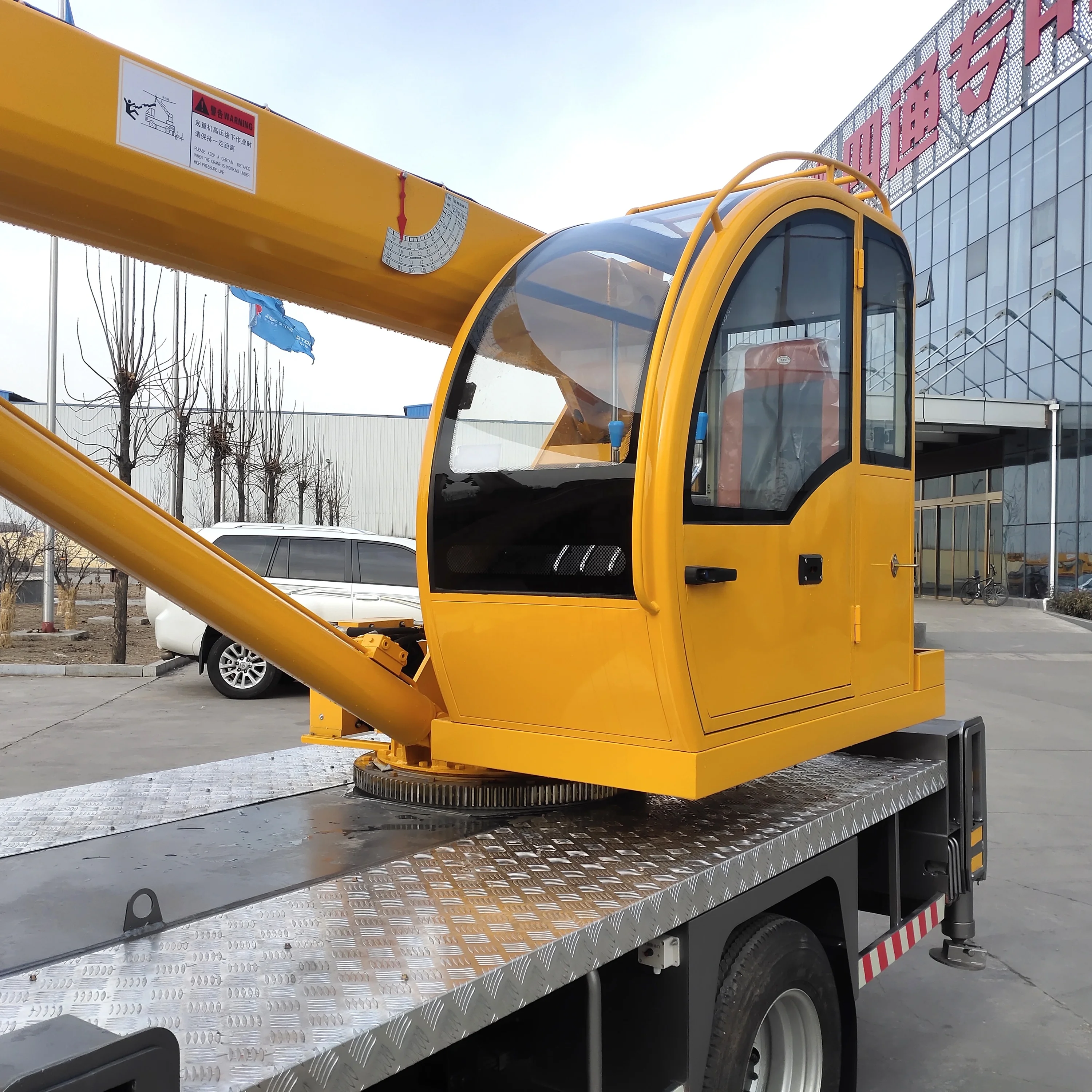 5 ton 10 t mobile automotive hydraulic truck cranes price