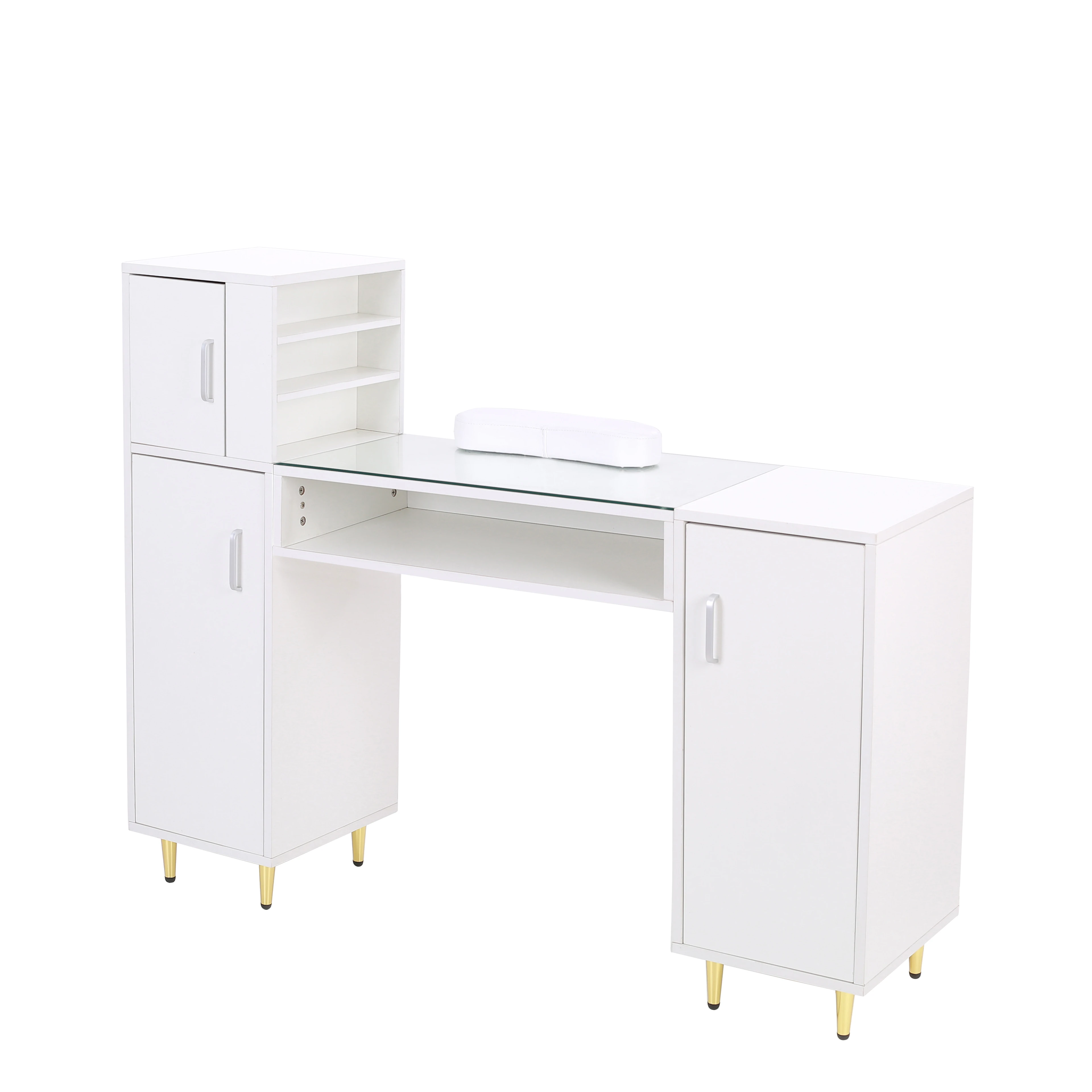 Hot Selling Professional Luxury Salon Nails Table Salon Manicure Furniture