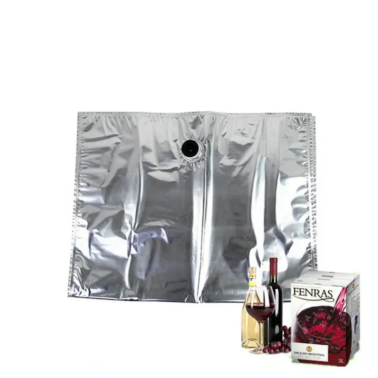 3L 5L aluminum concentrate juice bib bag in box
