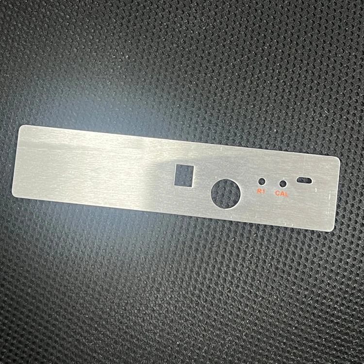 Custom Color Printed Logo Metal Fabrication Service 304 Stainless Steel 5052 Aluminum Plate Laser Cutting