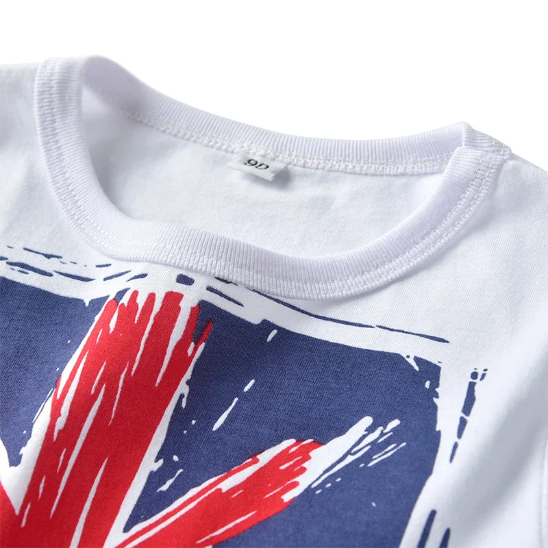 Souvenir Summer Short Sleeve England London 100% Cotton High Quality Kinds Round Neck T-Shirt