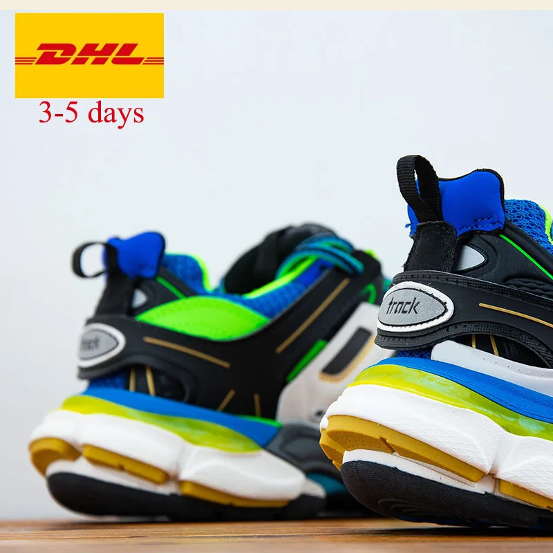 
2021 Hot sale OG high quality fashionable balanciaga sneakers track 3.0 original crystal runners balancia shoes 