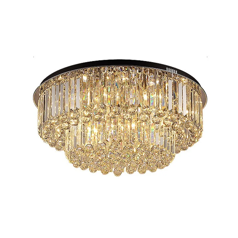 JYLIGHTING  crystal celling light bedroom ceiling lamp luxury crystal led ceiling lamp