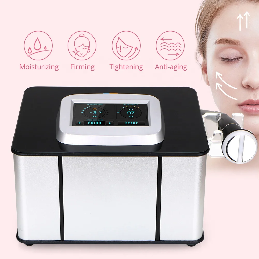 Snow Ice Cooled RF Radio Frequency Skin Tightening Facial Care Beauty Machine