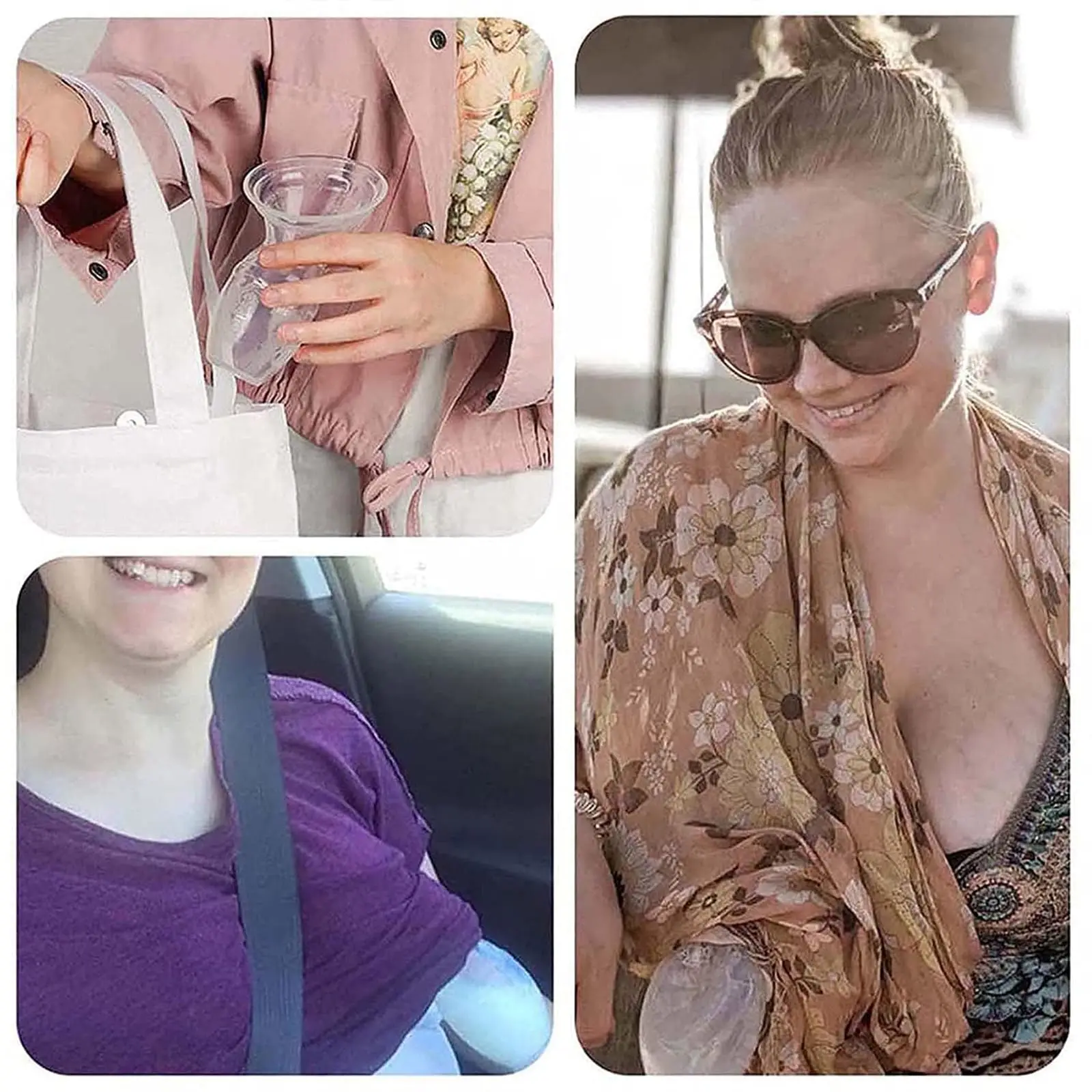 Baby Feeding Manual Breast Collector Automatic Correction Breast Milk Silicone Pumps Maternity breast pump