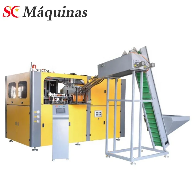 
hand feeding automatic pet stretch blow molding machine 