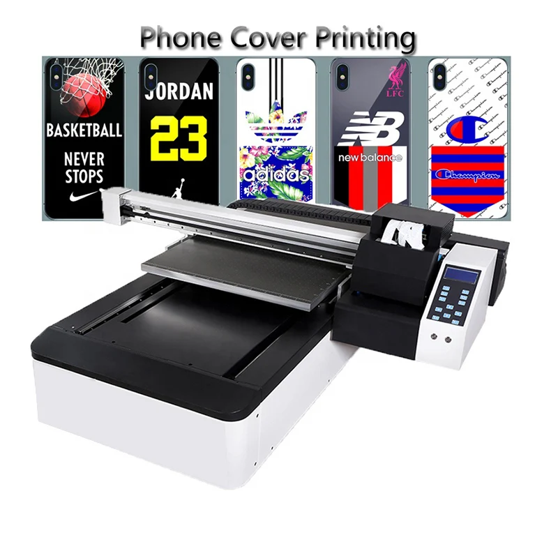 China Supplier 6090 UV Ink Printer DTG Flat Bed  Automatic UV Digital Printing Machine