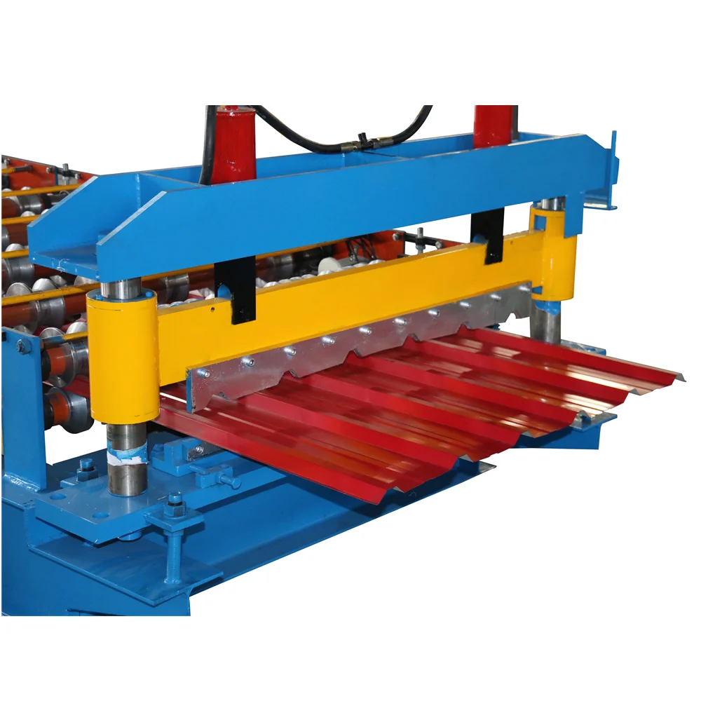 Factory Direct Sale Customized Single Layer Ibr Trapezoidal Metal Tile Roll Forming Machine Roofing Steel Sheet Making Machine