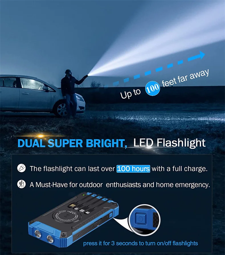 LED Torch Solar Power Bank Shenzhen Zhengtang Mini 20000mAh Huaming Solar Waterdoor Battery Power Bank