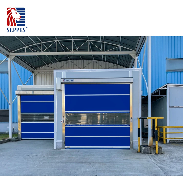 Energy-Saving High Speed Roller Door Insulated Clean Fast Doors Durable High Speed Door
