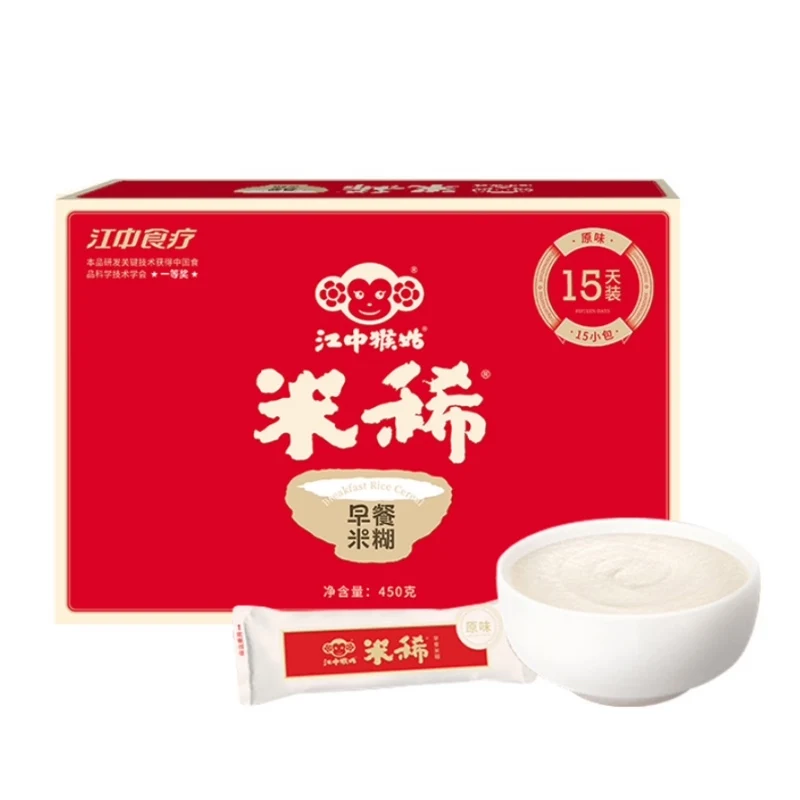 Monkey Head Mushroom Healthy Breakfast Meal Replacement for Stomach Problems Rice Pudding and Rice Thins