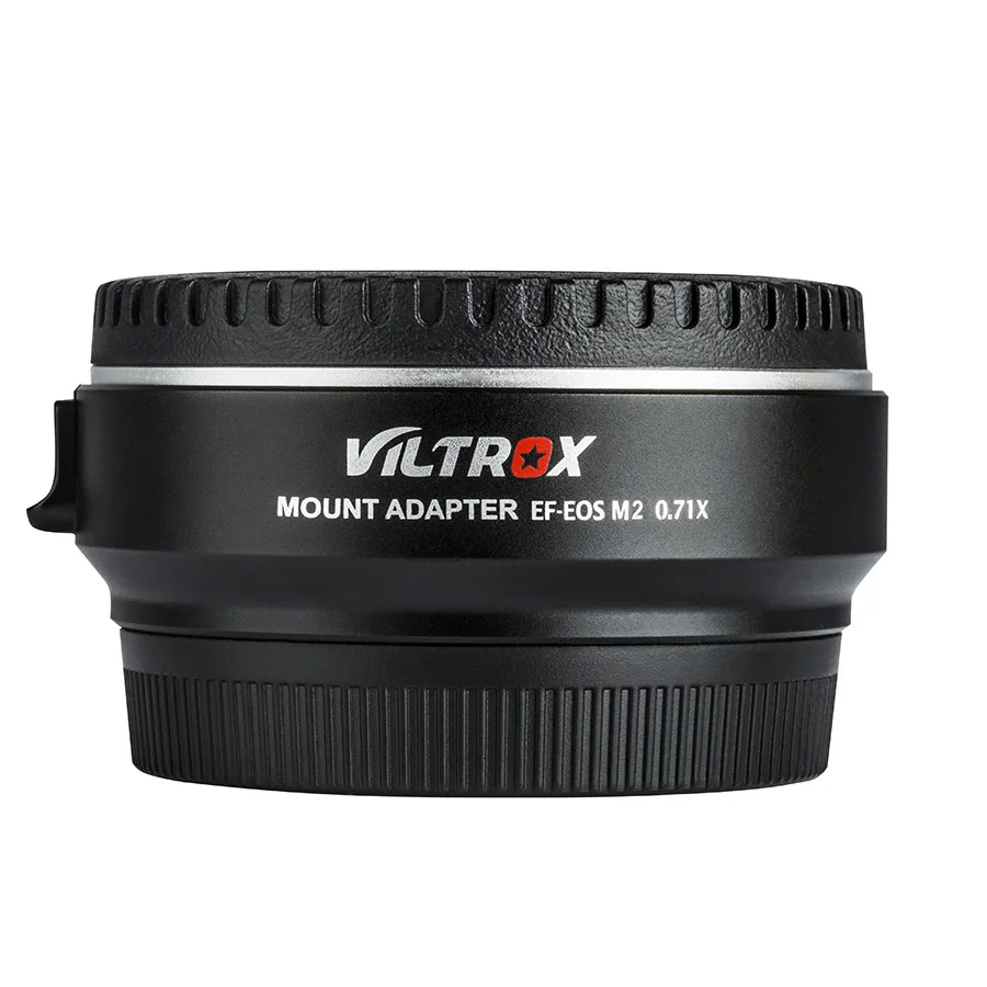 Viltrox EF-EOS M2 AF Auto-focus EXIF 0.71X Reduce Speed Booster Lens Adapter Turbo for Canon EF lens to EOS M5 M6 M50 Camera
