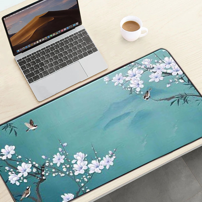 Traditional Chinese Royal Style Painting Mouse Pad Imperial Palace Fobidden City Pattern Mouse Mat Waterproof