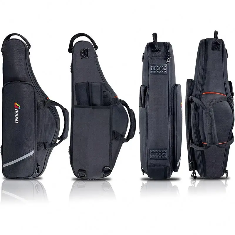 Free Sample  High Quality Double Shoulder Musical Instrument Alto Tenor Saxophone Bag