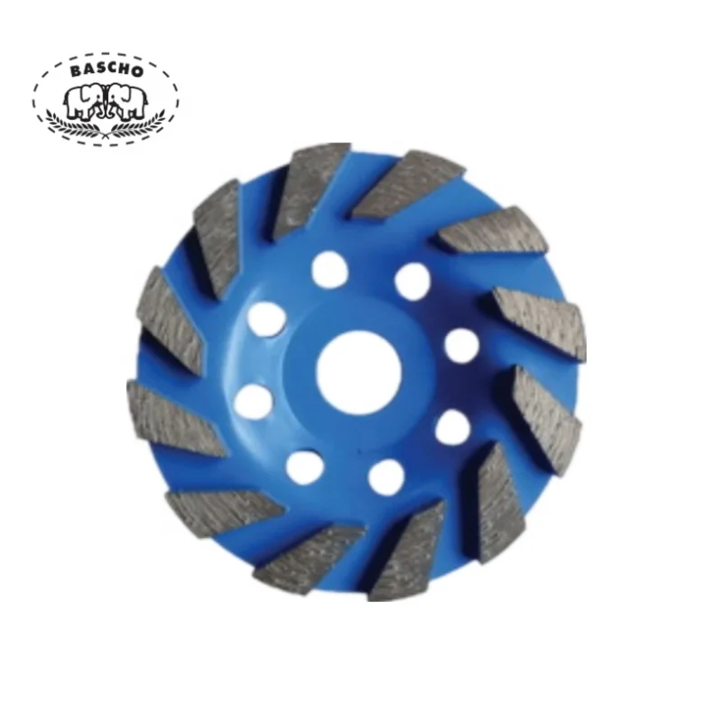 Steel ceramic tile concrete spilte segment diamond grinder cup wheels