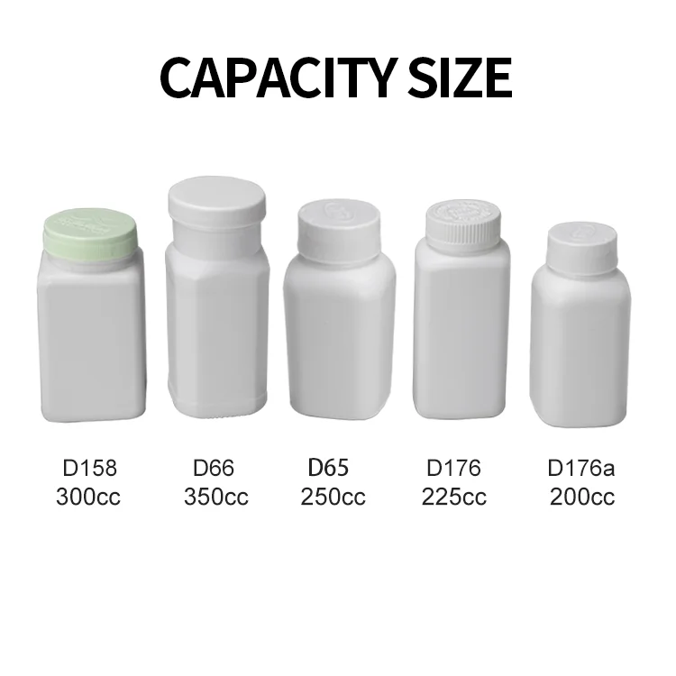 Wholesale Modern Plastic Pill Bottle Vitamin Supplement Bottles Hdpe Plastic Brown Pill Bottles