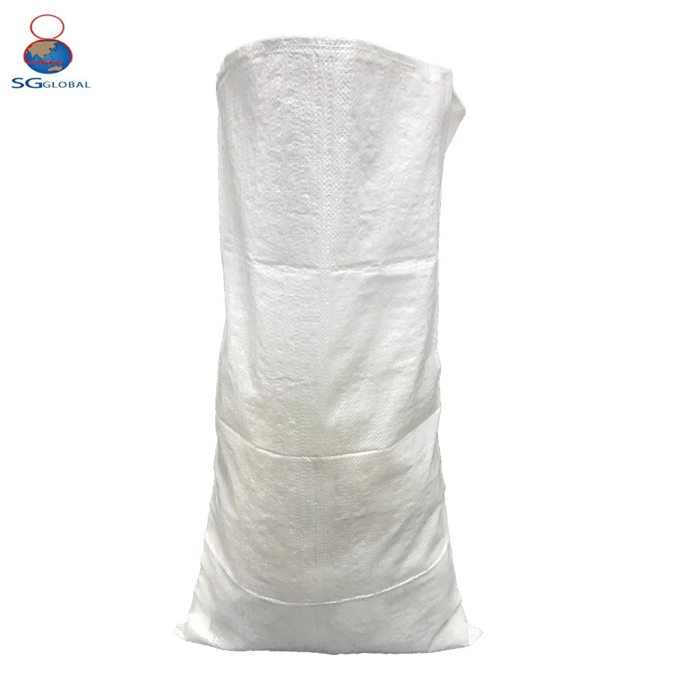 
Hot sale raffia woven transparent 25kg rice flour packaging PP clear bag 