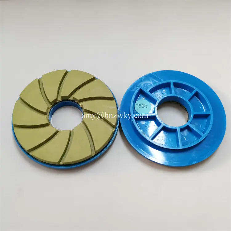 5 Inch snail lock polish pads for granite Edge Grinding Wheel Marble Polishing Pad Grinding