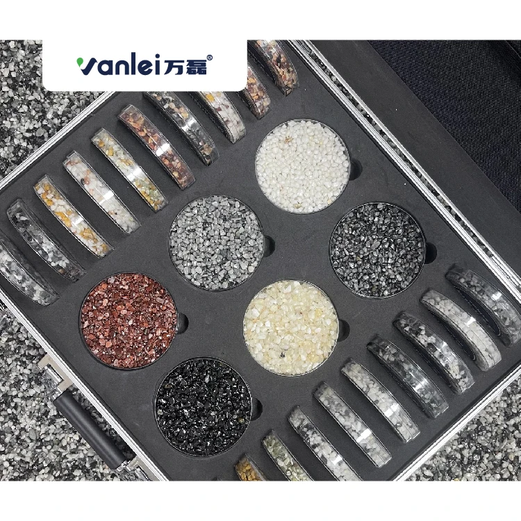 Ванлей смола, отмытый камень, коробка для образцов, смола, краска для пола/стены