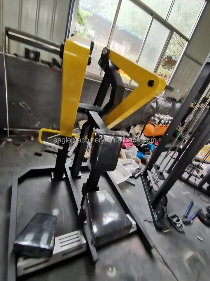 YG-3011  Professional commercial  Plate Loaded Seated Low Row machine Support customization
