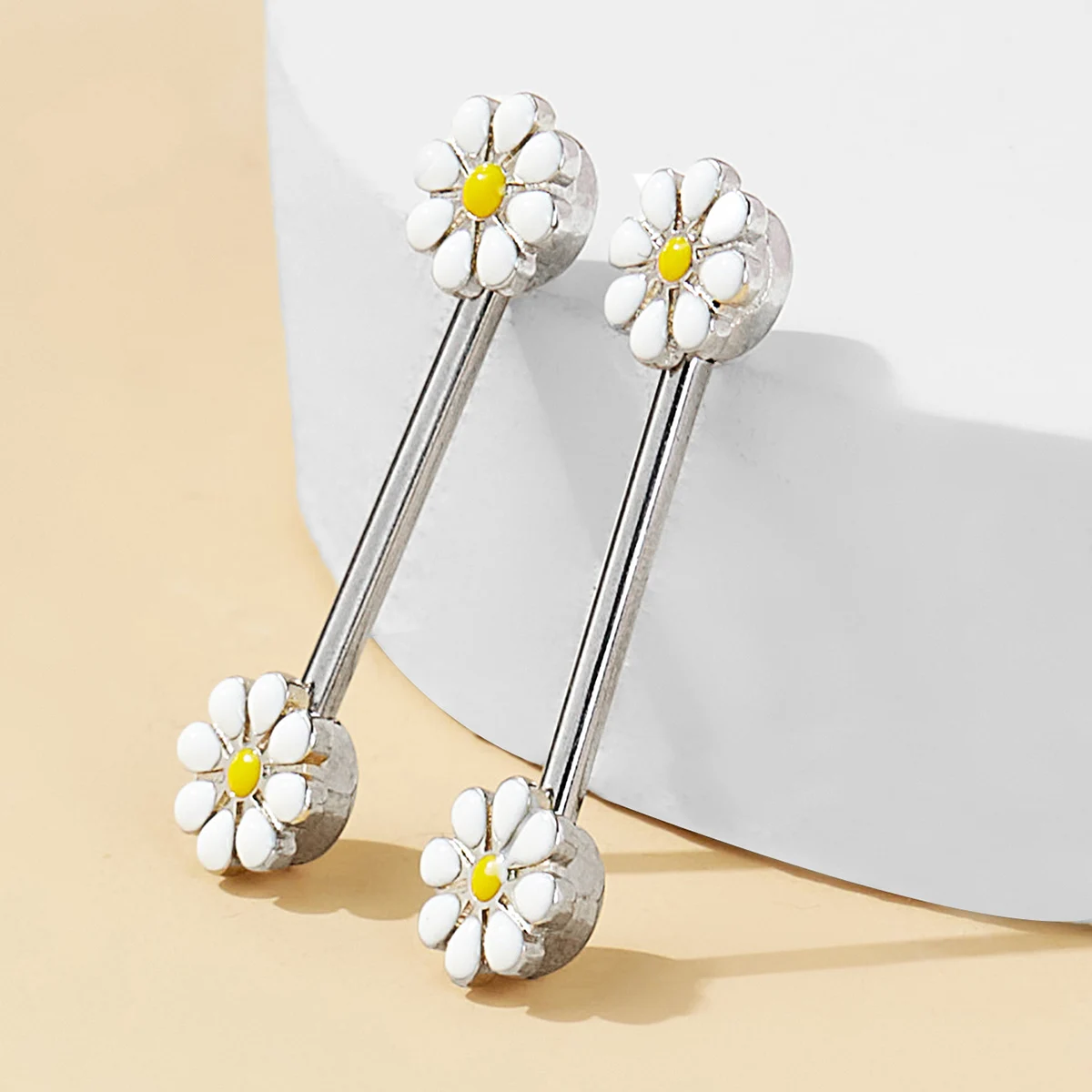 new design bunny rings stainless steel butterfly nipple rings women nipple piercing wholesale piercing jewelry