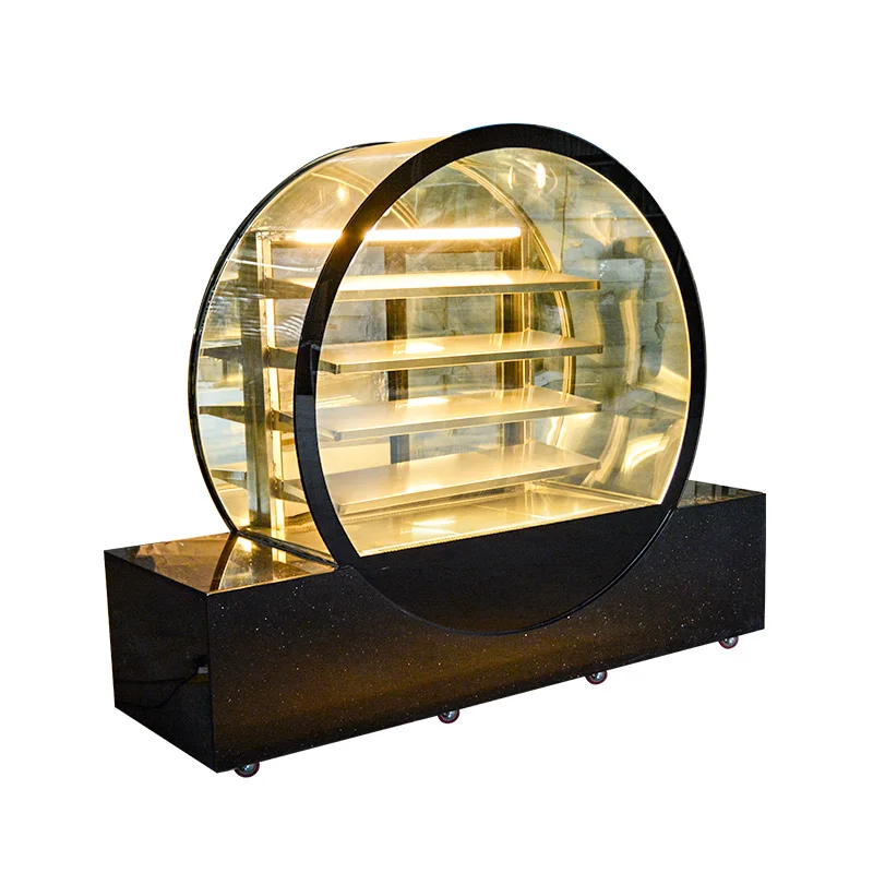 Factory Direct Selling Cake Showcase Commercial Air-Cooled Refrigerator Cake Fridge Bakery Display Cabinet