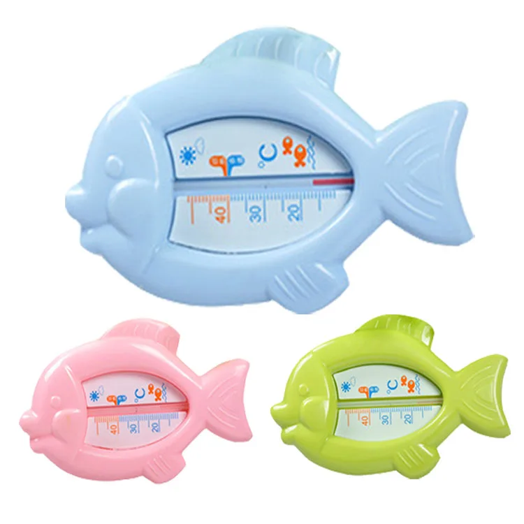 
Waterproof Lovely Fish Shape Reusable Bath Thermometer Baby 