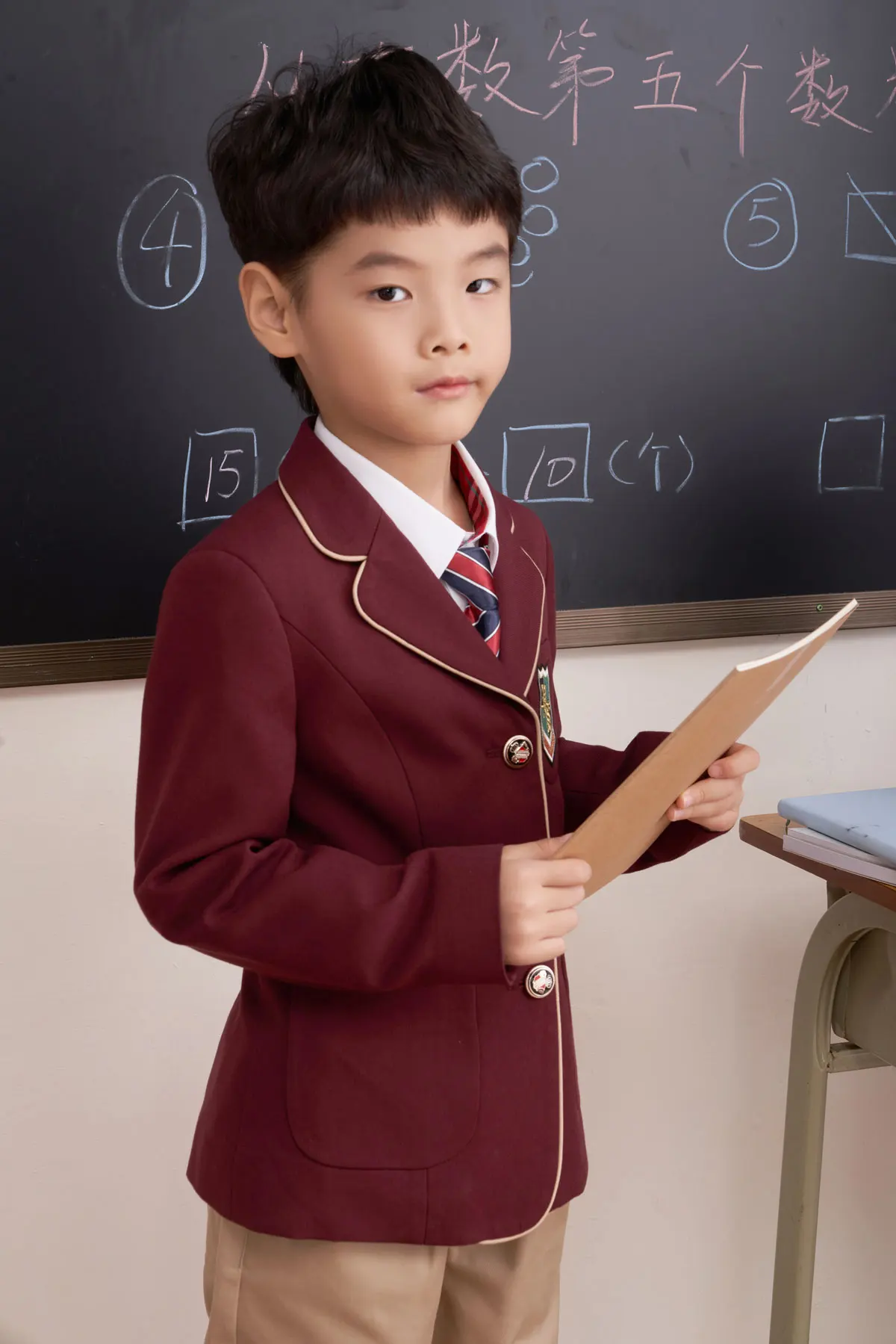 Manufacturer Custom Logo Wholesale kids Summer short-sleeved shirts middle school uniforms boys and girls set school uniforms