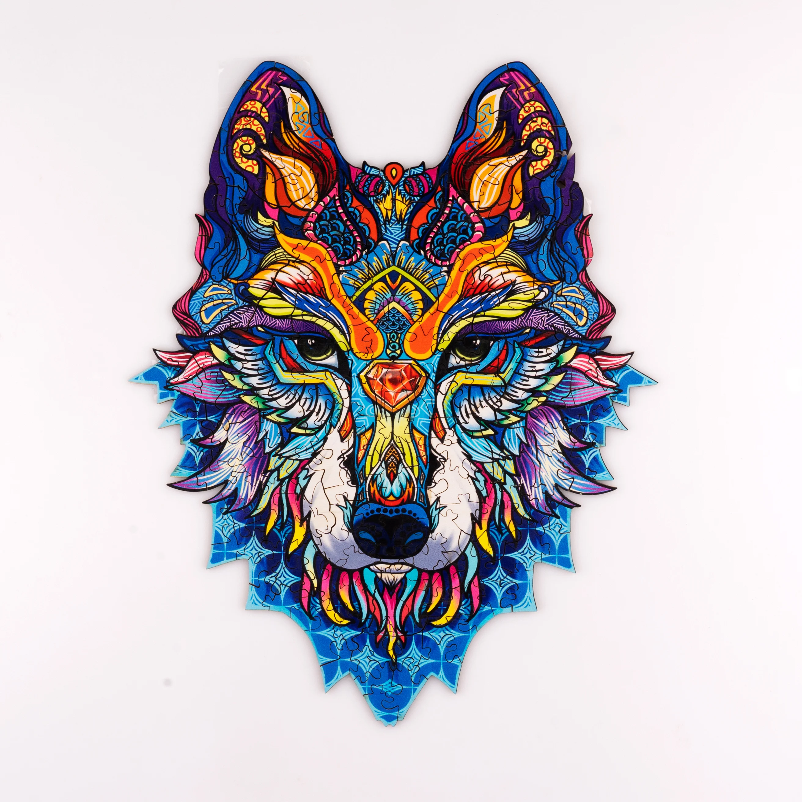 Wooden board puzzle shapes wooden barn shapes puzzle kids wholesale-wooden-puzzles a5