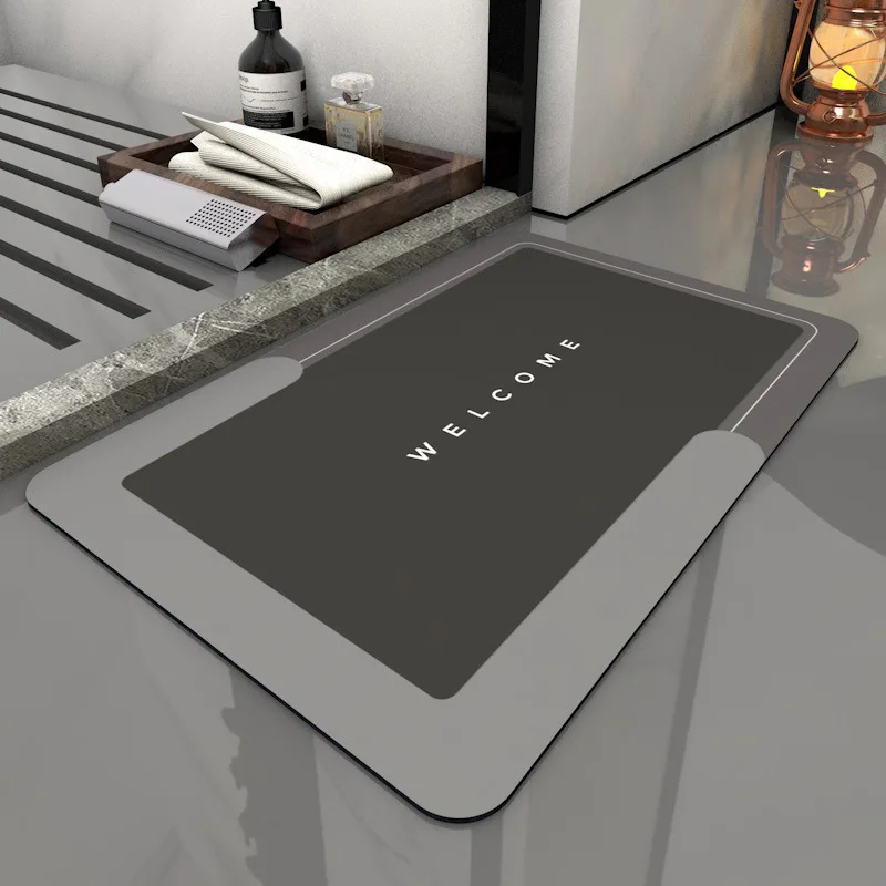 Лучший Противоскользящий быстро сохнущий коврик для ванной комнаты с высокой степенью впитывания воды