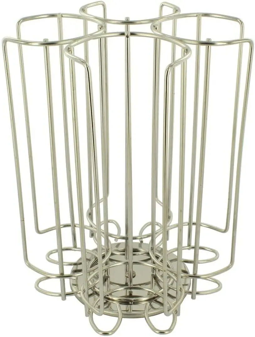 Large Capacity  Rotating 52 Coffee Machine Capsules T-Disc Holder Rack for Tassimo Coffee Pods