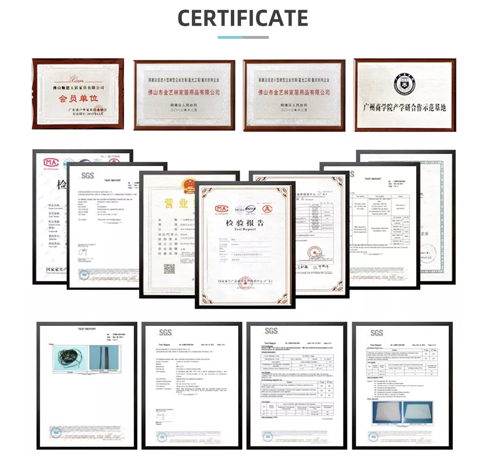 Leisure Garden Balcony Furniture Patio Chair Outdoor Aluminum Frame Bamboo Cafe Bistro Chair