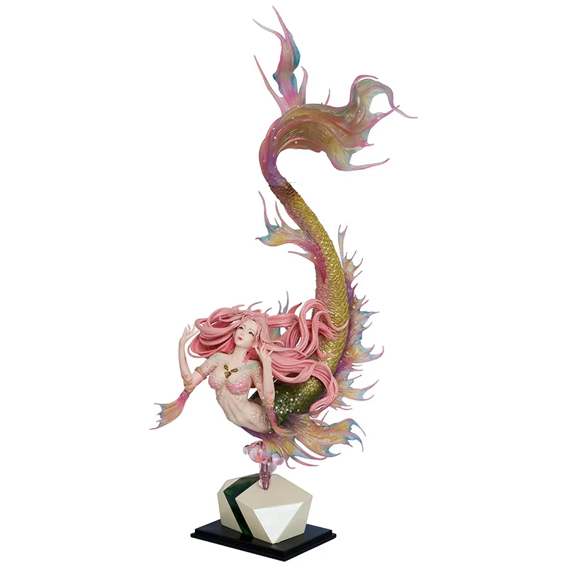Mermaid statue model hand do GK explosive new decoration 3D princess tide play decoration action figure