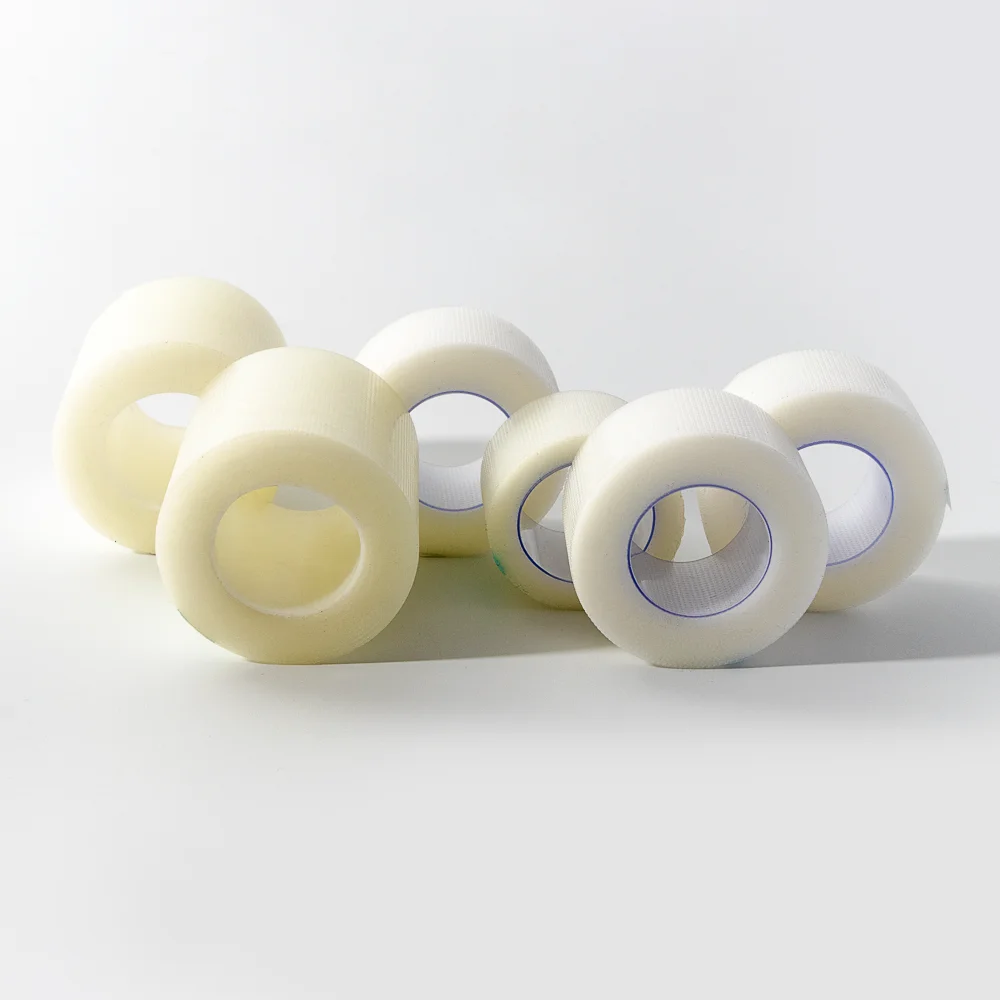 Hypoallergenic medical adhesive transparent PE tape