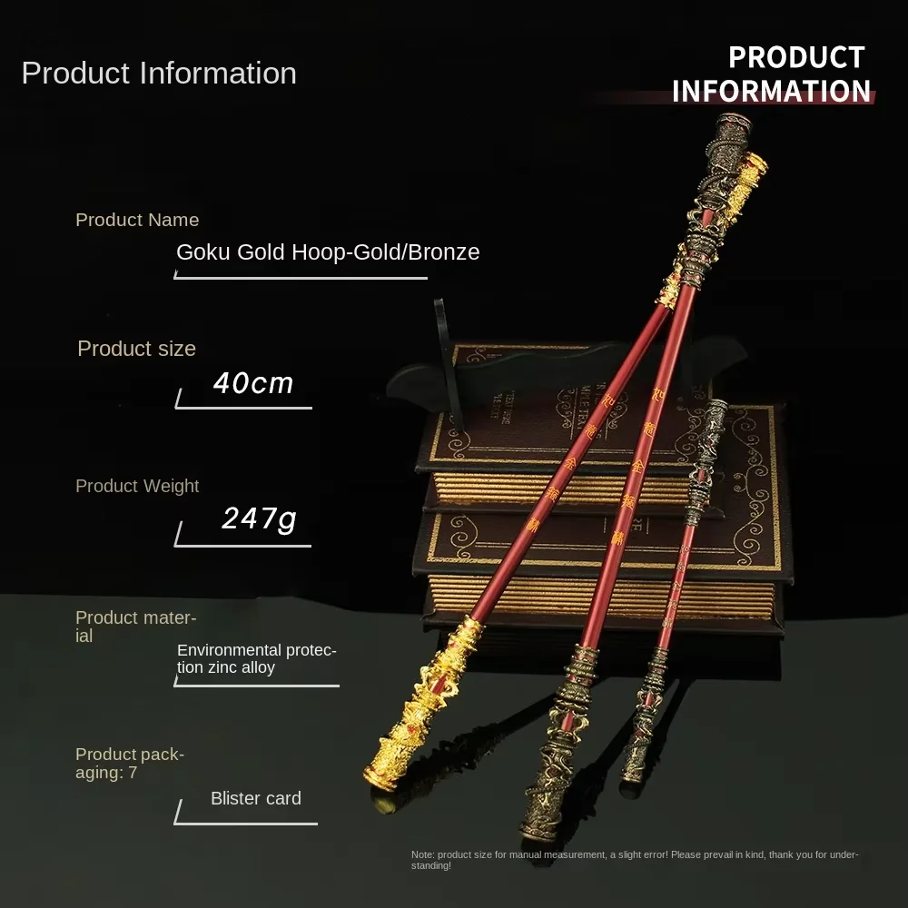 New style popular game black myth wukong model son goku accessories monkey king bar MKB alloy bar